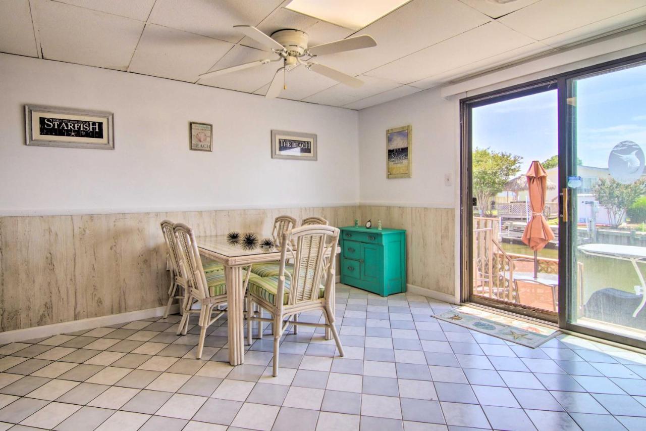 Ocean City Townhome, Deck With Canal Access! エクステリア 写真