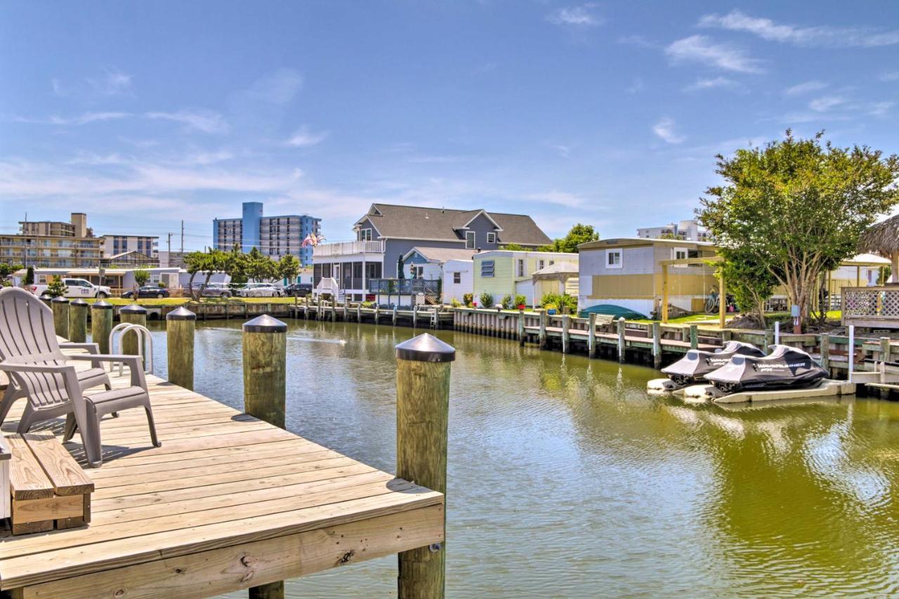 Ocean City Townhome, Deck With Canal Access! エクステリア 写真