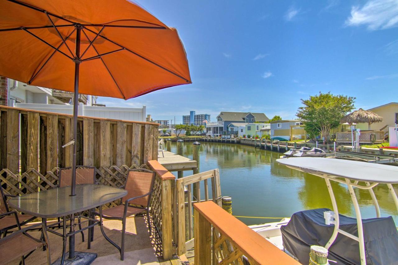 Ocean City Townhome, Deck With Canal Access! エクステリア 写真